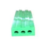 Custom Extruded Green UHMWPE Weather Strip for Construction Use