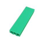Custom Extruded Green UHMWPE Weather Strip for Construction Use