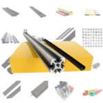Custom Extruded PP Plastic Sealing Inserts for Aluminum Alloy: 6, 8, 10 Grooves, Bulk Discounts Fast Delivery