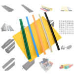Custom Extruded PP Plastic Sealing Inserts for Aluminum Alloy: 6, 8, 10 Grooves, Bulk Discounts Fast Delivery