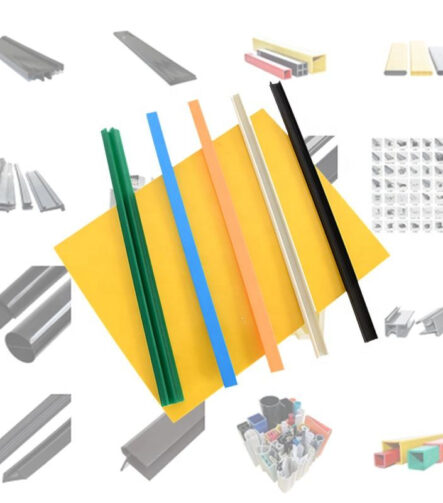 Custom Extruded PP Plastic Sealing Inserts for Aluminum Alloy: 6, 8, 10 Grooves, Bulk Discounts Fast Delivery
