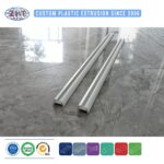 Custom Extruded PVC Plastic Bar Profile for Ceiling Curtain Track and Roller Shutter Guide