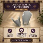 Custom Extruded Plastic PVC Profile Section for Ceiling Curtain Track and Roller Shutter Guide Rail