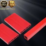 Custom Extruded Plastic Tube Square Plastic Pipes 19mm 25mm 30mm 40mm 50mm 60mm Furniture Grade PVC Square Tube