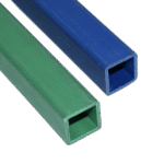 Custom Extruded Plastic Tube Square Plastic Pipes 19mm 25mm 30mm 40mm 50mm 60mm Furniture Grade PVC Square Tube