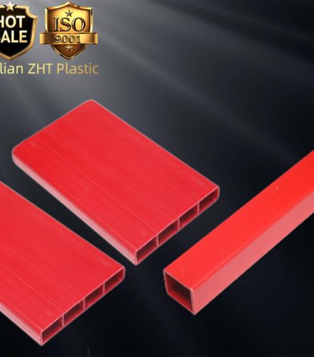 Custom Extruded Plastic Tube Square Plastic Pipes 19mm 25mm 30mm 40mm 50mm 60mm Furniture Grade PVC Square Tube