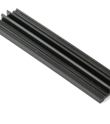 Custom Extrusion UHMWPE Plastic Profile Wear Strips HDPE Slat Chain Wear Strip