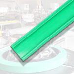 Custom Flat Strip Plastic UHMW-PE Wear Strip Ultra High Molecular Weight Polyethylene Bar Okulen UHMW Green Wear Strips