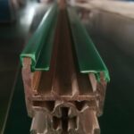 Custom Flat Strip Plastic UHMW-PE Wear Strip Ultra High Molecular Weight Polyethylene Bar Okulen UHMW Green Wear Strips