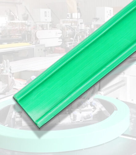 Custom Flat Strip Plastic UHMW-PE Wear Strip Ultra High Molecular Weight Polyethylene Bar Okulen UHMW Green Wear Strips