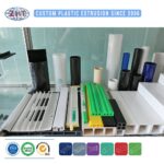 Custom Made PVC Pipes Oval PE Thin Plastic Pipe UPVC Plastic Pipe Industry ABS Plastic Oval Pipe