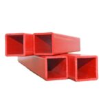 Custom Non-Standard Square PVC Tubes Lightning Sampling Pipe for Farmhouse European Design Style