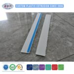 Custom PVC/ABS/PP/PE Plastic Extrusion Line Profile for Ceiling Curtain Track and Guide Rail