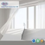 Custom PVC/ABS/PP/PE Plastic Extrusion Line Profile for Ceiling Curtain Track and Guide Rail