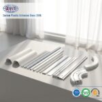 Custom PVC Plastic Extrusion for Ceiling Curtain Track Single Double Rail and Roller Shutter Guide