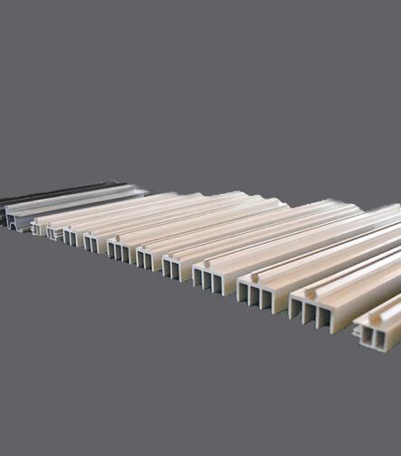 Custom Plastic Extrusion ABS PP UPVC Profile Decorative Plastic Strip