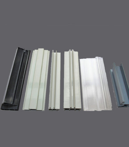 Custom Plastic Extrusion ABS PP UPVC Profile Decorative Plastic Strip