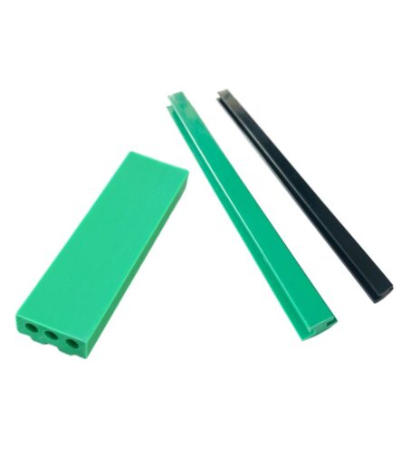 Custom Plastic Extrusion Cover Wear Strip Plastic T-Slot Extrusion UHMW Profile
