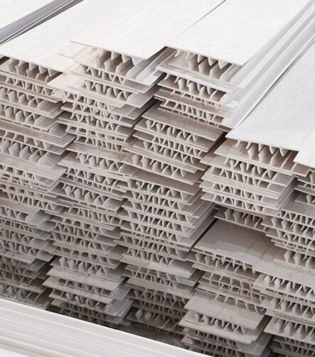 Custom Plastic Extrusion Manufacturer PVC/PE/UPVC/ABS Rigid Plastic Profiles Building Material