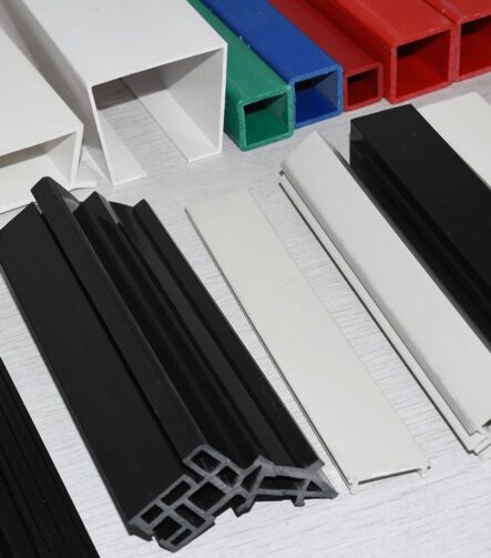 Custom Plastic Extrusion Manufacturer PVC/PE/UPVC/ABS Rigid Plastic Profiles Building Material