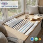 Custom Plastic Extrusion Profile PVC/ABS/PP/PE for Ceiling Curtain Rail and Roller Guide System