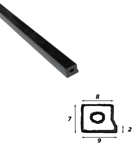 Custom Plastic Profile HDPE Wear Strips Guide UHMW Plastic Wear Strip for Conveyor Belt Plastic Wear Strip