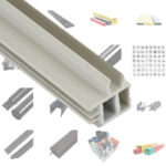 Custom Plastic Profile Manufacturer PVC Shapes for Corrosion Custom Plastic Profile Extrusion