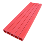 Custom Plastic Square Tube Electrical Square PVC Pipe UV Resistant PVC Conduit Pipe