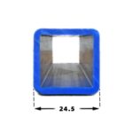 Custom Plastic Square Tube Electrical Square PVC Pipe UV Resistant PVC Conduit Pipe