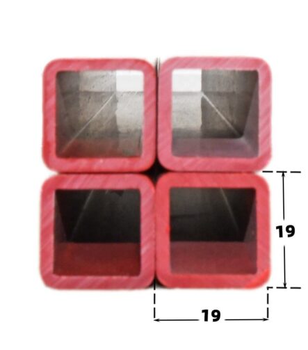 Custom Plastic Square Tube Electrical Square PVC Pipe UV Resistant PVC Conduit Pipe