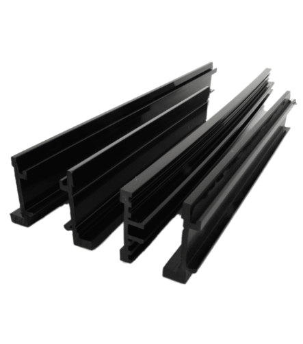 Custom Polymer Curved Linear Roller Rails Plastic Conveyor Chain Belt Guide Wear UHMWPE Flat Hard Plastic Strips Manufacturer