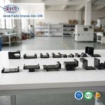 Custom Sturdy Mounting Profile Hopper Liner Wear Resistant PVC Plastic Safety Barrier for Tile Grid