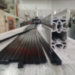 Custom UHMWPE Cover U Strip Aluminum Profile Accessories UHMW Wear Strips for Glass Panel Fittings Insert