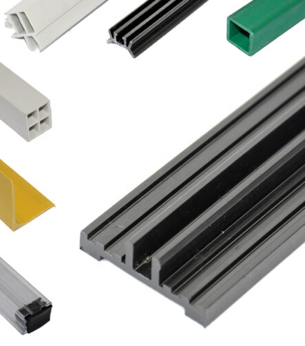 Custom UPVC PVC Plastic Extruder Profiles Plastic Building Materials PVC Extrus Profile