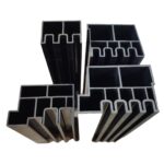 Custom UPVC PVC Plastic Extruder Profiles Plastic Building Materials PVC Extrus Profile