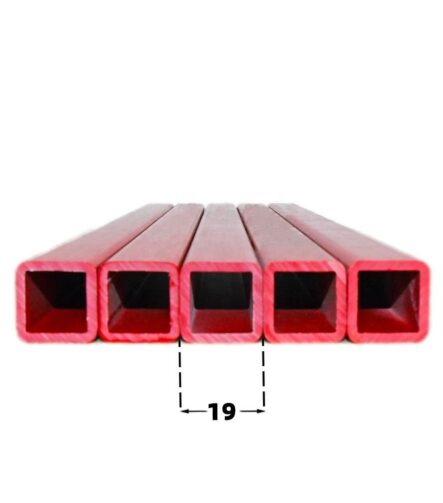 Customizable 19mm Square PP PVC Plastic Pipes Fittings Multiple Standards Sizes UPVC PE Water Supply Cutting Service Available
