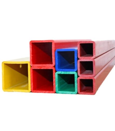 Customizable 24.5mm Square PVC Plastic Tubes UV Resistant PVC Conduit Pipe