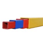 Customizable Rectangular and Square Shape PVC Pipe Tubes Rectangular Plastic Hollow Pipe