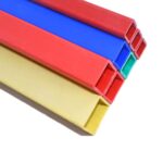 Customizable Rectangular and Square Shape PVC Pipe Tubes Rectangular Plastic Hollow Pipe