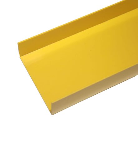 Customizable Yellow Plastic Extrusion Profiles for Building Decoration and Protection