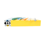 Customized Color PP PVC ABS Aluminum Accessory PVC T Slot Cover Strip