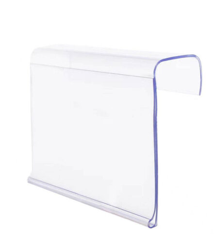 Customized Color Plastic Label Holder Shelf Label Holder for Supermarket Price Tag