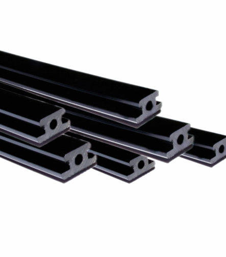 Customized Color Table Top Chain Conveyor Guide Rail Plastic Wear Strip Used for Package Logistic Industry