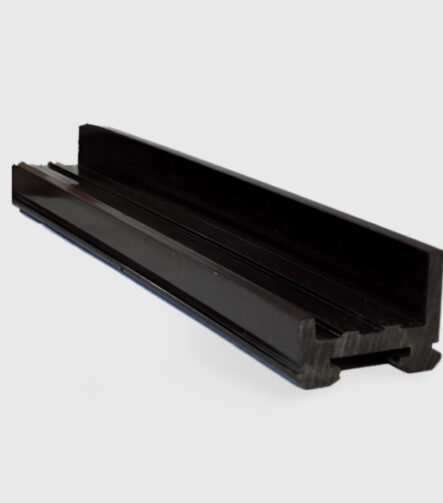 Customized Colors Plastic Extrusion HDPE Extrusion Profile 100mm X 75mm HDPE Decorative Profiles