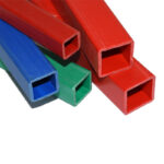 Customized Durable UHMWPE Plastic Tubes Square PVC Pipe with UPVC Pressure Certified Size Moulded PVC Square Pipe