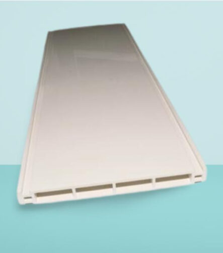 Customized Plastic PVC Extrusion Clapboard Hollow Profile