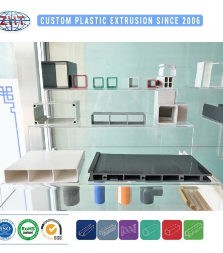 Customized Plastic PVC Extrusion Clapboard Hollow Profile