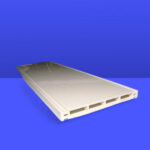 Customized Plastic PVC Extrusion Clapboard Hollow Profile