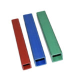 Customized Plastic Tubes Made in China Square PVC Pipe Sizes Rectangular PVC Tube