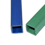 Customized Plastic Tubes Made in China Square PVC Pipe Sizes Rectangular PVC Tube